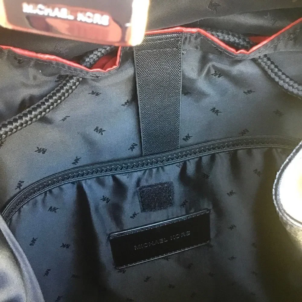 MICHAEL KORS BROOKLYN QUILTY LARGE BACKPACK LAPTOP SCHOOL WORK VACATION …